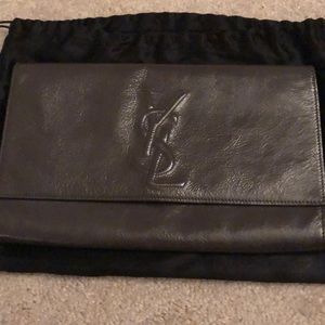 YSL envelope clutch